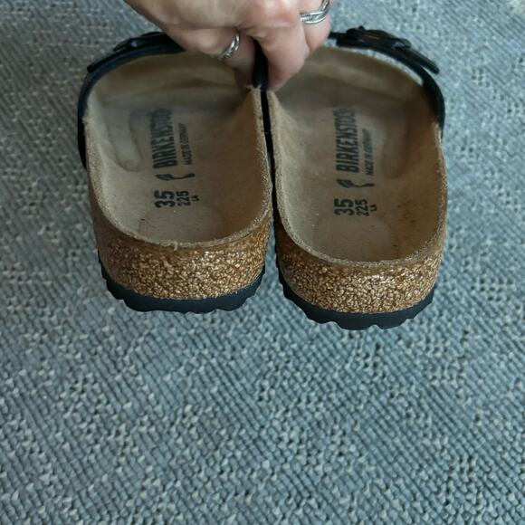 BIRKENSTOCK MADRID LEATHER SLIDE SANDALS WOMEN SIZE EU35/US 5.5-6 - Picture 7 of 16